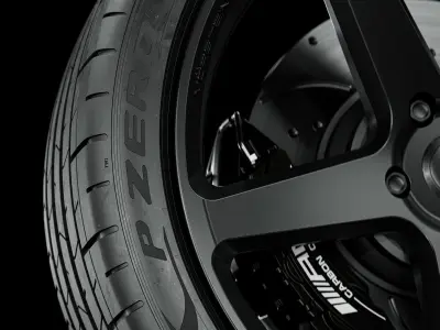 Pirelli PZ4 265 40 ZR21 105Y 3D model