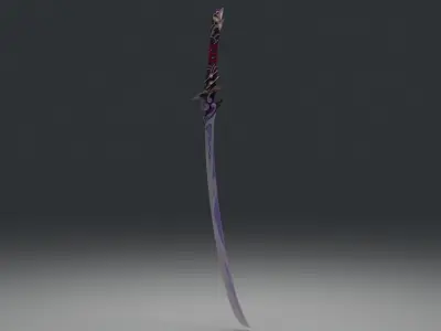 Musou no Hitotachi Sword Free 3D model