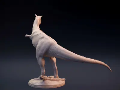 Carnotaurus courtship dance - FREE model Free 3D print model