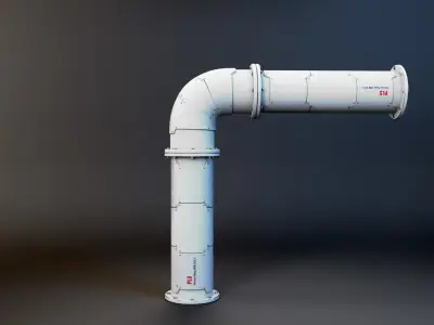 pipeline 3D model