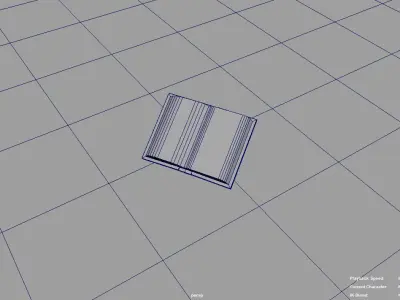 open book Free 3D model purchase