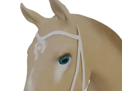 Modern Bridle Enhanced Free low-poly 3D model