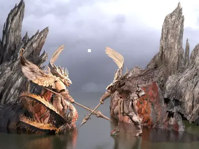 Tengu sea line 3D model