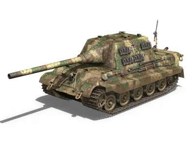SDKFZ 186 Jagdtiger - 323 3D model