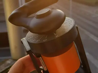 A320 Tiller Plug and Play 3D print model