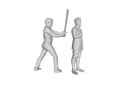 Printle MoDualls LifeDuo Homme 001 PS 3D print model