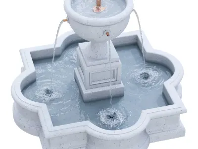 Campania - Navonna Fountain 3D model