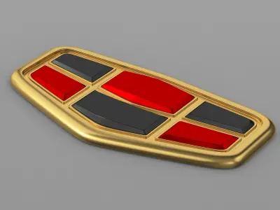 geely emgrand logo 3D model