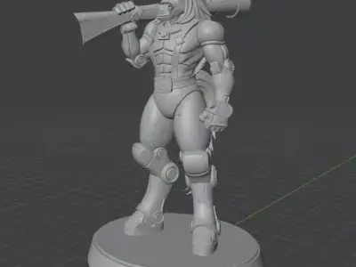 ThirtyThirty El Guerrero de Nuevo Texas 3030  Modelo STL 3D print model