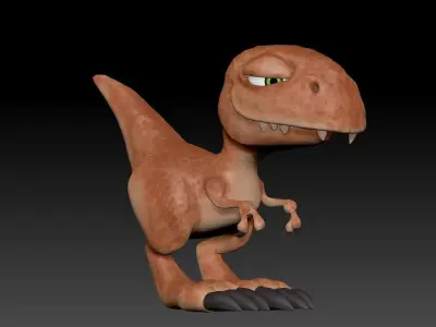 Velociraptor Dinosaur  3D model