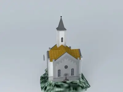 Church of St Mary in Sisak 3D model
