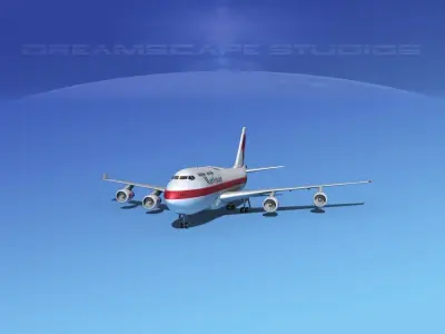Boeing 747-400 Martin Air 3D model
