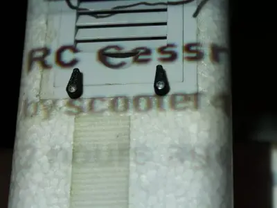 Battery Door Hatch Frame clip and Latch for RC Cessna 747 I TW Free 3D print model