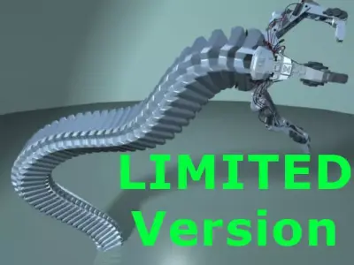Robot Mechanic Arm - Limited 3D model