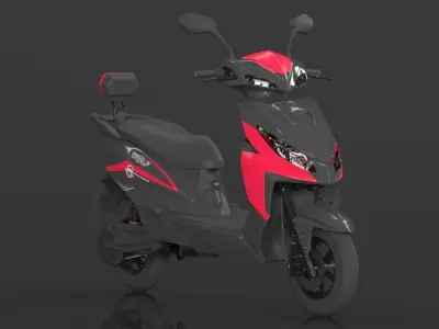 JOY E-BIKE Wolf High-Speed Electric Scooter Low-poly 3D model