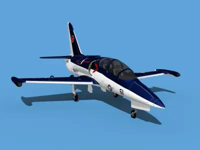 Aero Vodochody L-39C Albatross V19 3D model