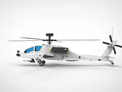 AH-64 Apache WHT 3D model