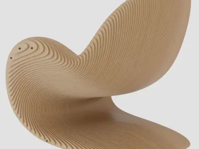 Parametric Chair Free 3D model purchase