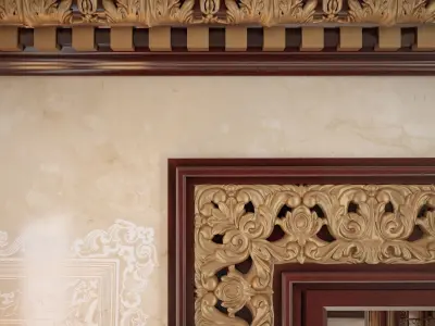 Classic mirror elevator 3D model