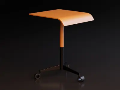 Modern Side Table Free low-poly 3D model