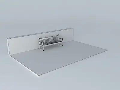 Wooden Bench  Free 3D model