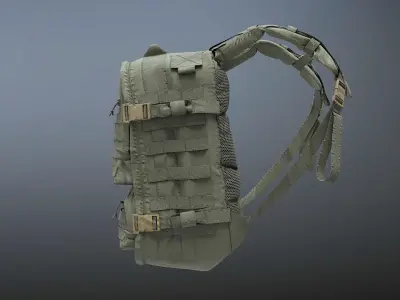 SOLDIER Backpack Tactical Pegasus 3D model