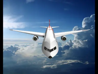 boeing 777 Free 3D model