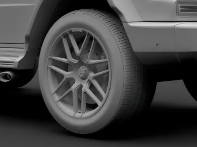 Mercedes AMG G 63 Edition 1 2019 wheel 3D model