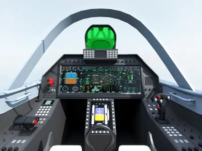 J-35A China International Aviation Aerospace Exhibition 3D model