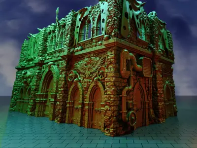 The Penitent Foundry 3D print model