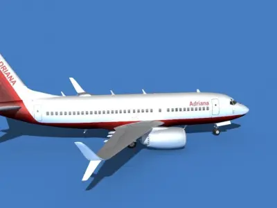 Boeing 737 MAX 7 Adriana 3D model