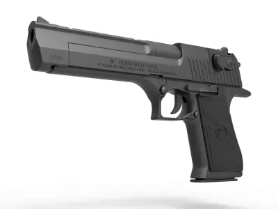 Pistol Desert Eagle 50 AE Magnum 3D model