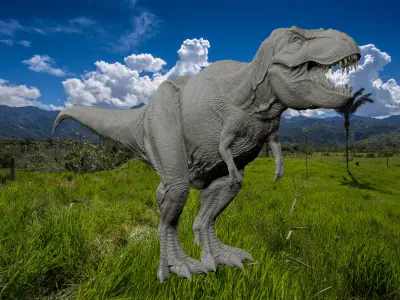 TREX ATC Paleo Art 3D model
