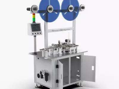 Automatic Needle Insertion Machine 3D model