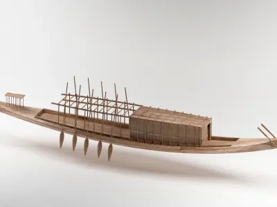 Khufu Ship 3D model