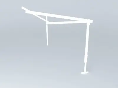 Wrap Around Porch Roof Cross Section Free 3D model