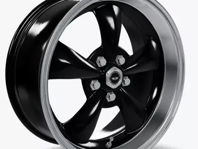 American Racing Torq Thrust M Wheel 17 inch 3D model