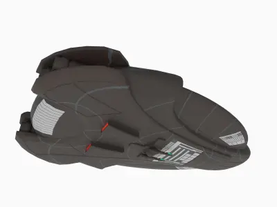 Hi-poly Alkesh 3D model