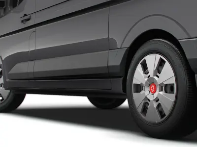 Renault Master L2H2 Van E-TECH Red Edition 2024 3D model