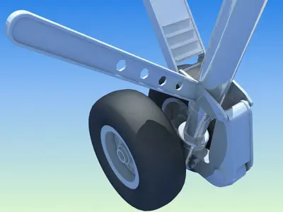 Landing Gear 2 3D model