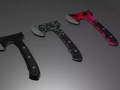 Hiking - Battle Hatchet Free 3D model