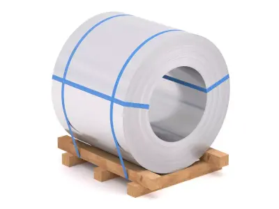 Steel Coil 3D model