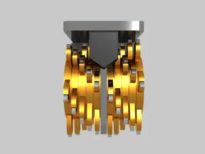 DIGGING MACHINE Free 3D model