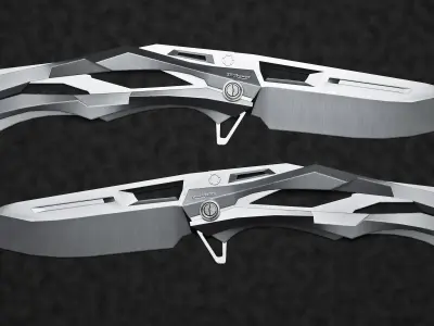 Stylized Knife 3D model