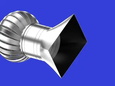 wind roof vent Free 3D model