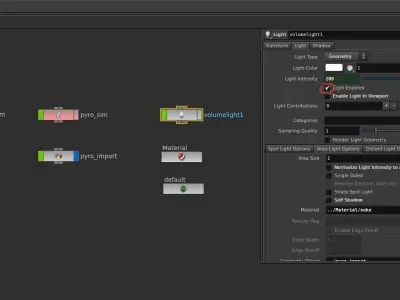 Houdini Power Asset - Nuclear Explosion Low-poly 3D model