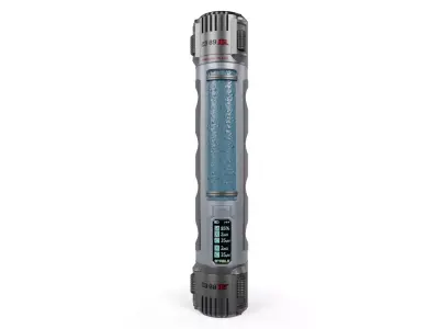 Sci-Fi Medical Vial Low-poly 3D model