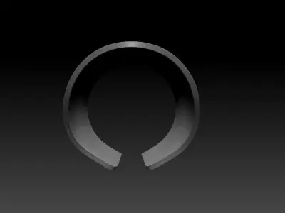 High-poly model Bracer pipe 3D model