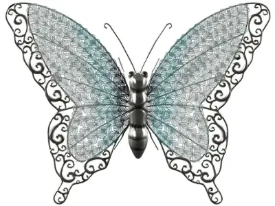 3D Model Styled Butterfly Wall Decor 3D model
