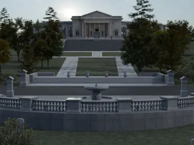 Arlington National Cemetery 3D model